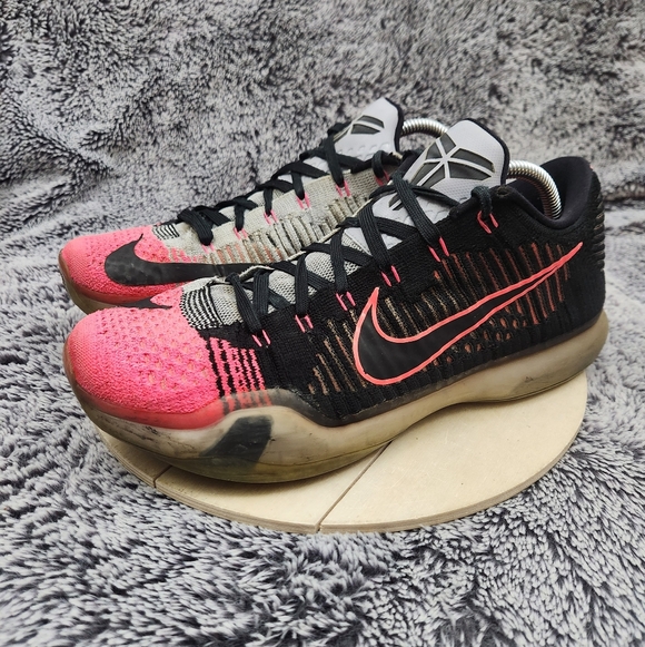Nike Kobe 10 X Elite Mambacurial Pink Flyknit Mamba 747212-010 Men’s Size 11 - Picture 4 of 9